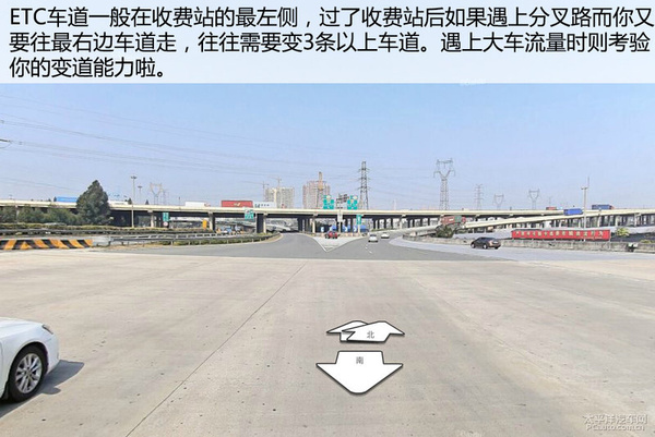 暴走高速公路收費(fèi)站 ETC車道暢通無(wú)阻